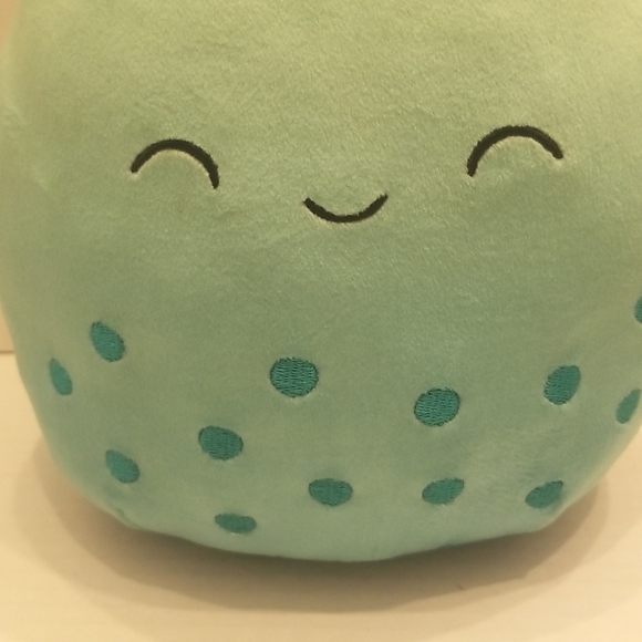 Squishmallows Jakarria The Aqua Blue Bubble Tea Boba Drink Plush - Picture 3 of 9
